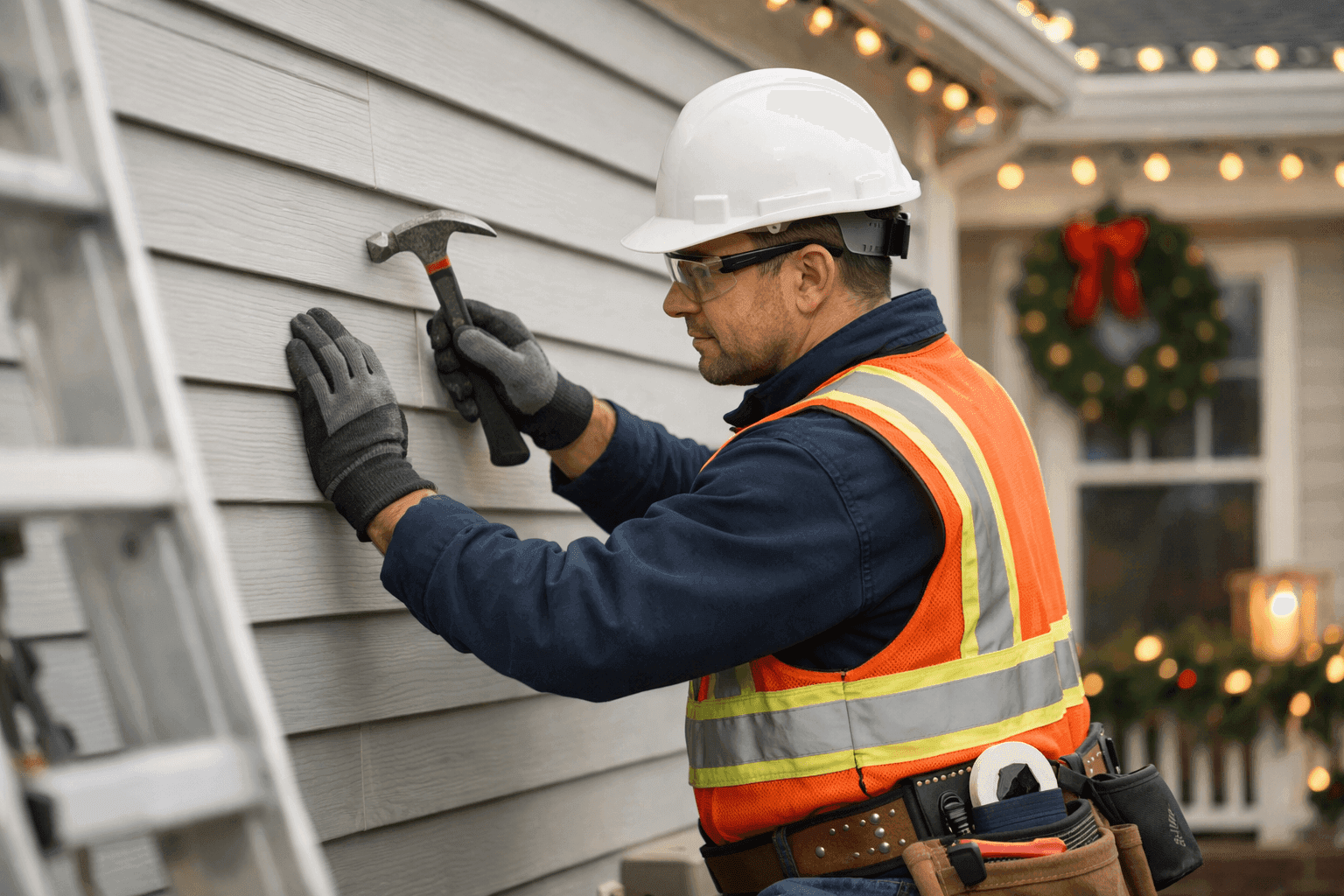 How to Handle Siding Repairs During the Holidays