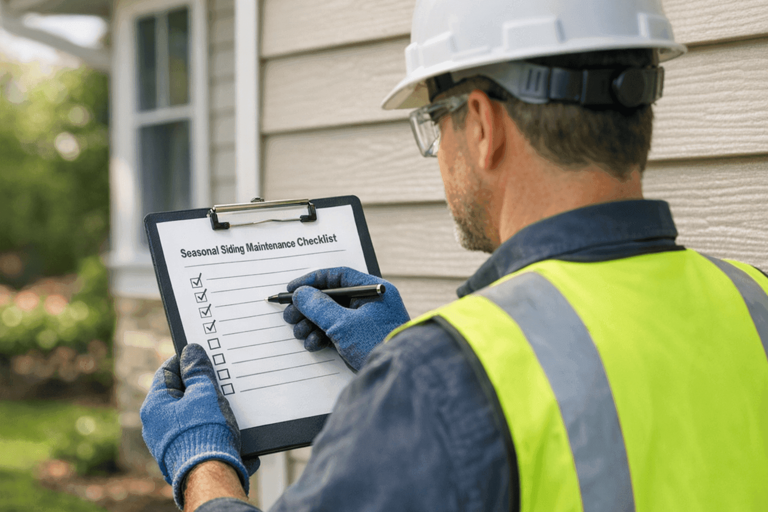 Seasonal Siding Maintenance: Spring and Fall Checklist