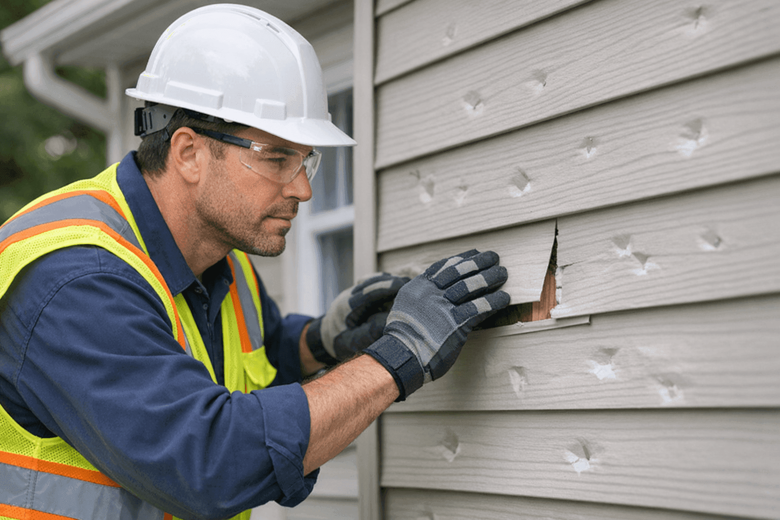 Storm Damage Siding Repair: What to Do Right Away