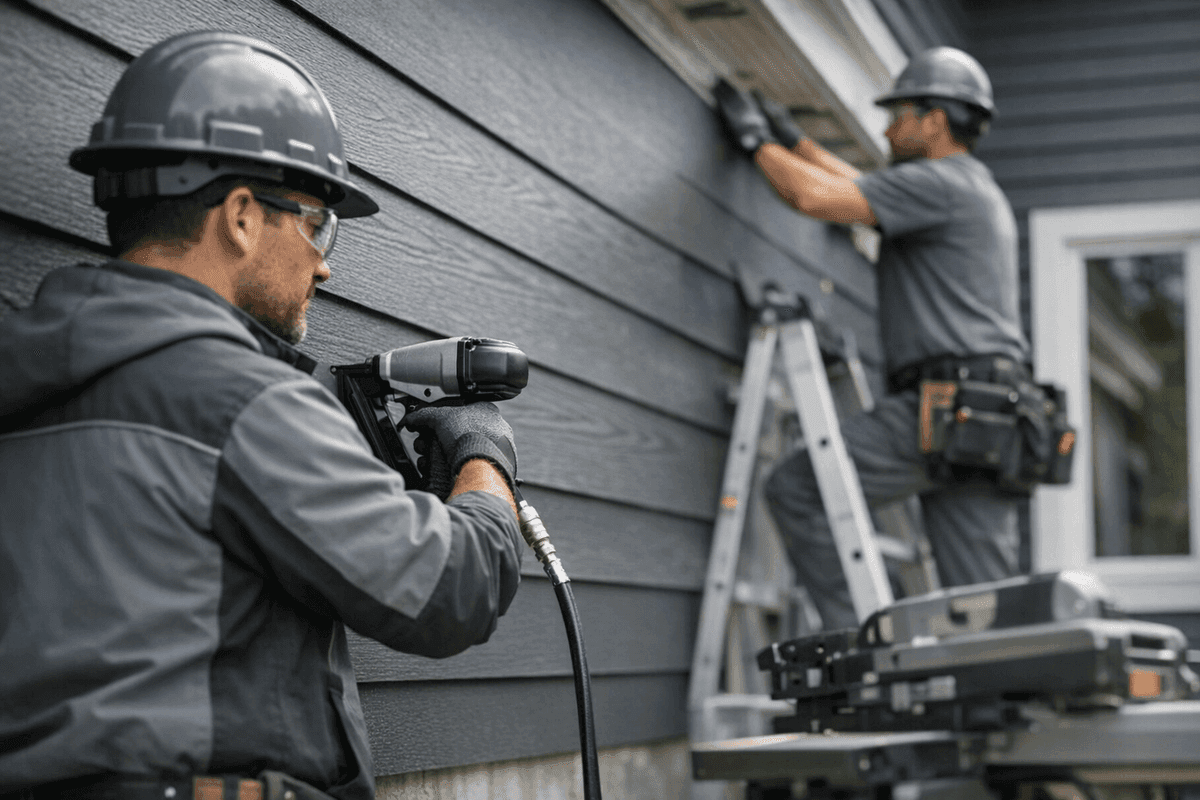 Custom Siding Solutions service by POM Siding