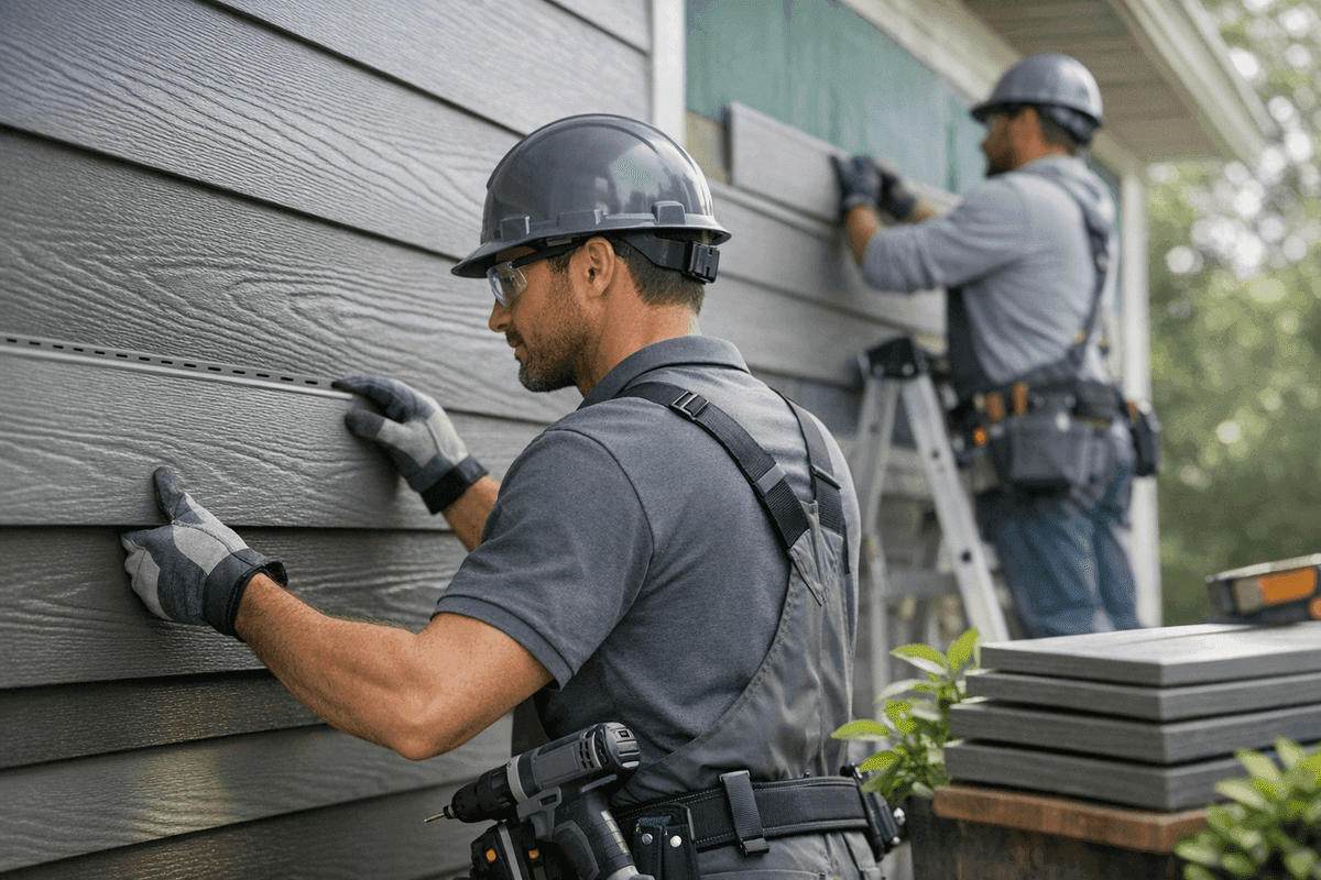 Eco-Friendly Siding Options service by POM Siding