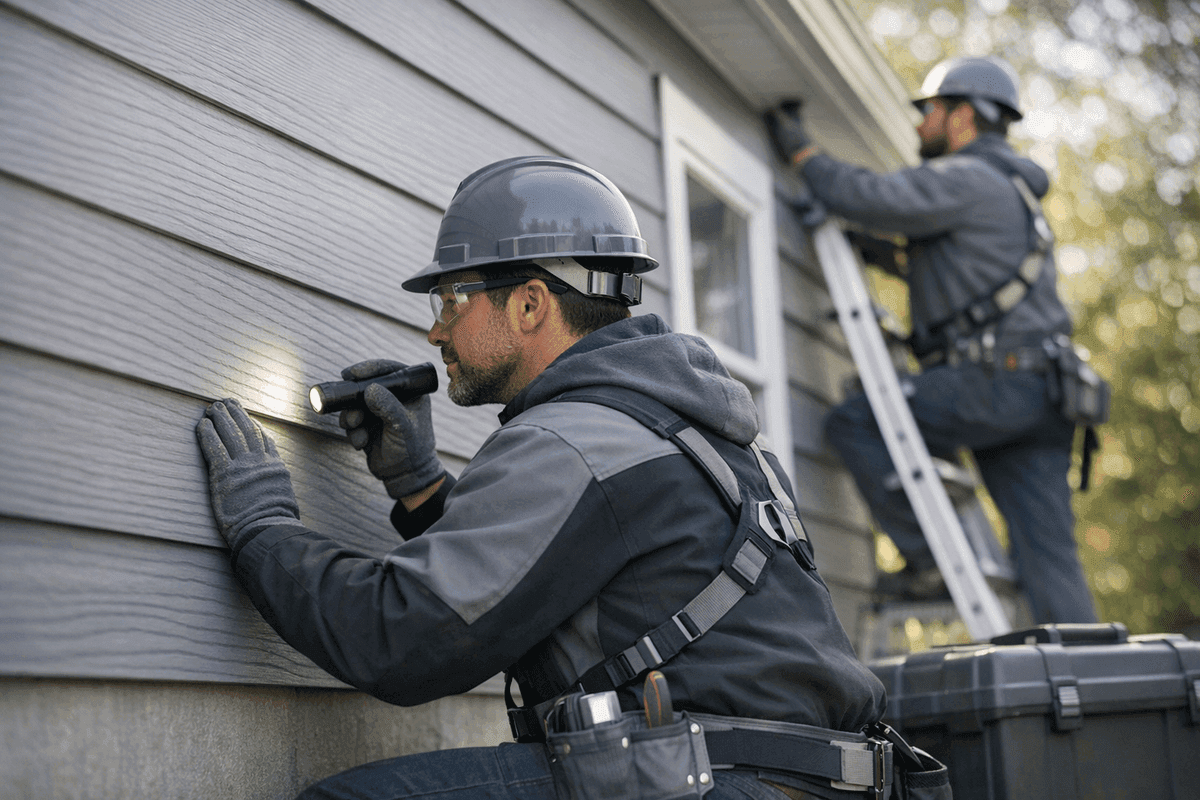 Siding Warranty Services service by POM Siding