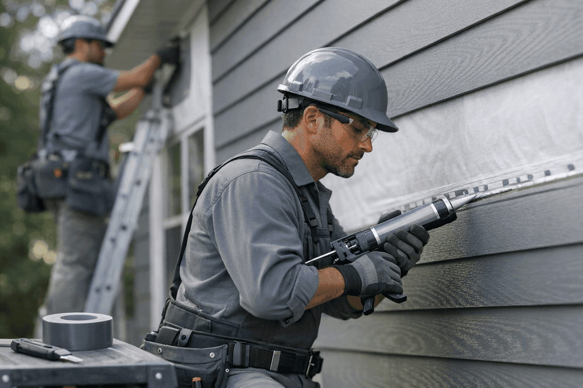 Siding Weatherproofing service by POM Siding